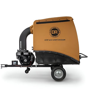 DR Power LL33132DEN Equipment Premiere 240 Electric Start Tow Behind Leaf and Lawn Vacuum