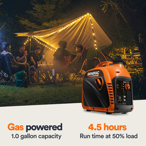 Generac Portable Inverter Generator, 2500i