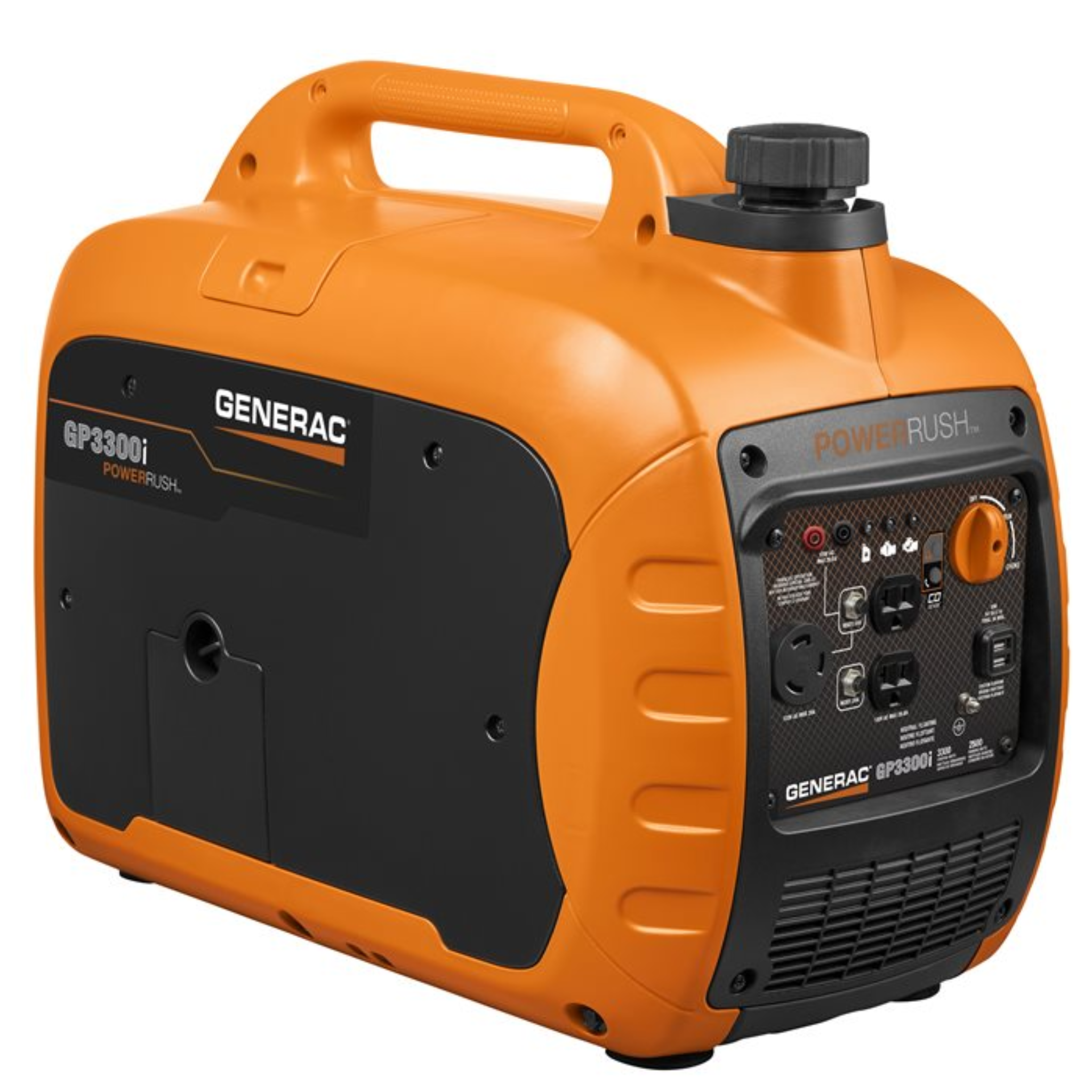 Generac Portable Inverter Generator, 3300i | With COsense | 50ST 7153