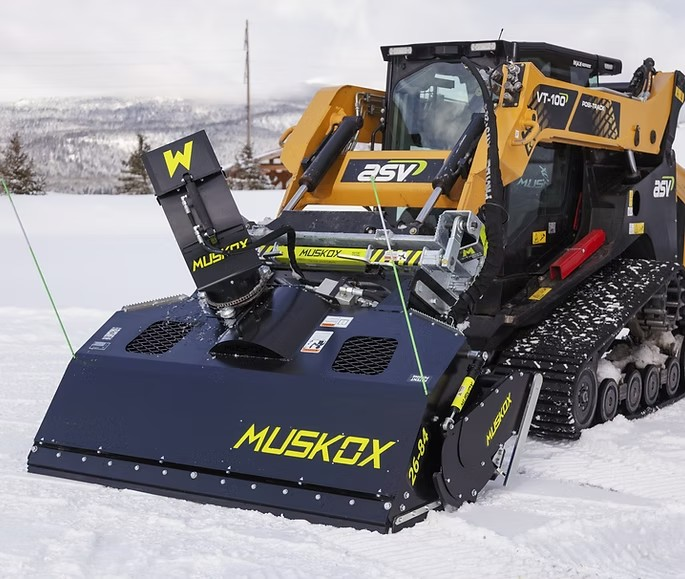 MUSKOX 2684 Snowblower Attachment | Heavy-Duty Dual-Auger Clearing System